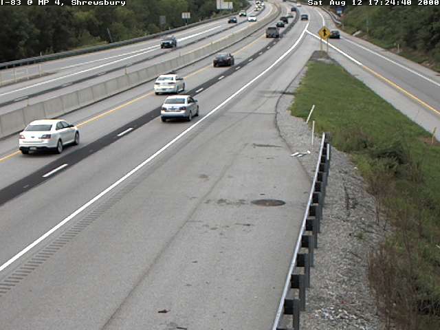 I-83 S/B @ Exit 4 Shrewsbury York Co.