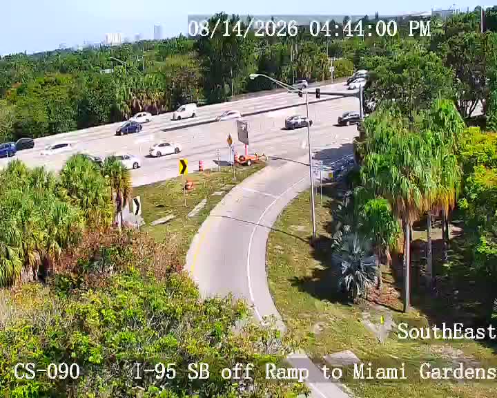 I-95 SB off Ramp to Miami Gardens