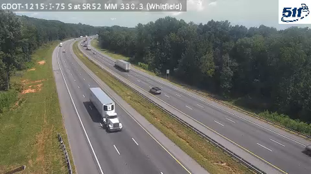 GDOT-1215: I-75 S at SR52 MM 330.7 (Whitfield)