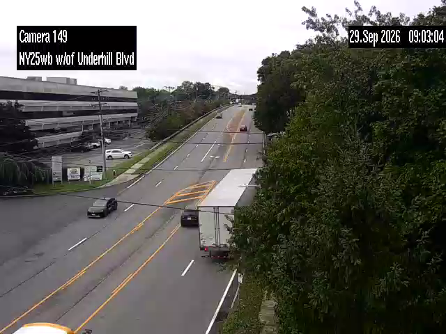 NY 25 at Underhill Blvd